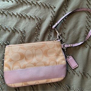 coach wristlet!